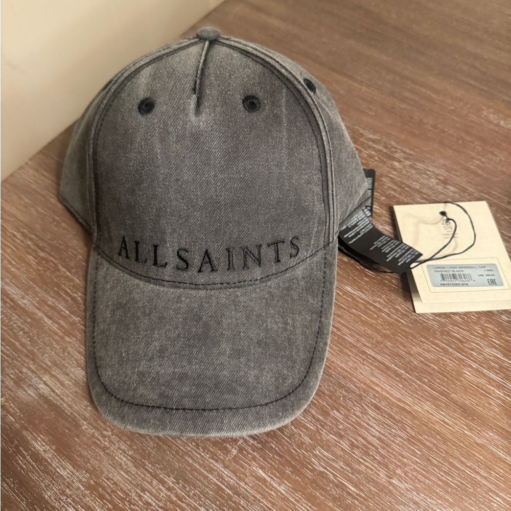 ALLSAINTS Logo Baseball Cap - Picture 3 of 6